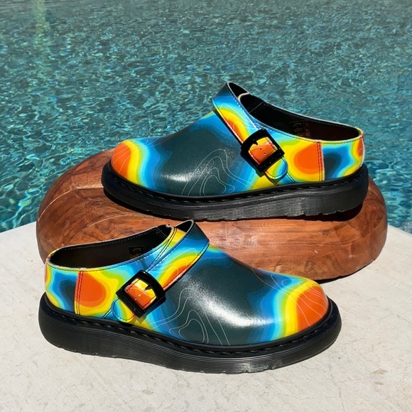 Dr. Martens Multicolor Mules - Size 9 - Picture 4 of 16